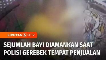 Polisi Gerebek Diduga Tempat Penjualan Bayi di Karawang dan Bandung | Liputan 6