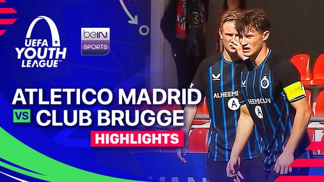 Atletico Madrid vs Club Brugge - Highlight | UEFA Youth League 2025/26
