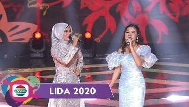 KOLABS MANTUL!! Zahra-Riau & Rara Lida Nyanyikan "Cindai" - Lida 2020
