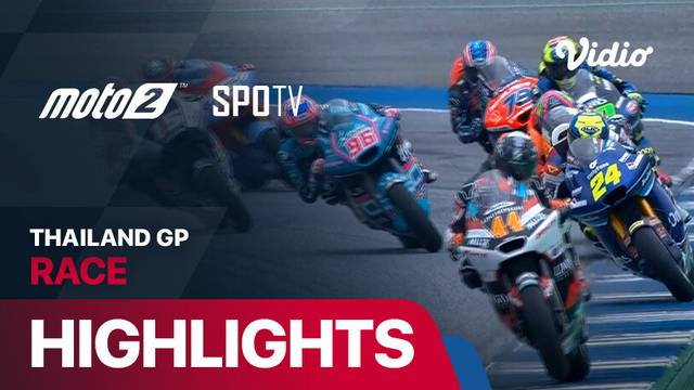Moto2 Race: MotoGP 2024 Round 18 - PT Grand Prix of Thailand -  Highlights | MotoGP 2024