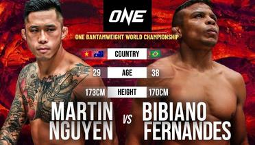 3-Division World Champion?!  Martin Nguyen vs. Bibiano Fernandes | Full Fight Replay