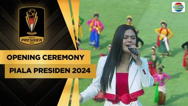 Luar Biasa Meriah!! Melly Lee Nyinden Bareng Ratusan Penari | Opening Ceremony Piala Presiden 2024