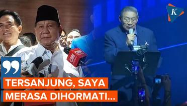 Saat Prabowo Tersanjung Dielu-elukan Demokrat dan Dinyanyikan SBY