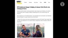 Jungkook BTS Ngemil Asik Saat Sedang Rekaman Bersama Chris Martin Coldplay