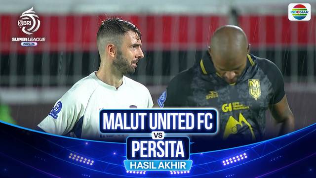 Malut United FC VS Persita  - Hasil Pertandingan | BRI Super League 2025/26
