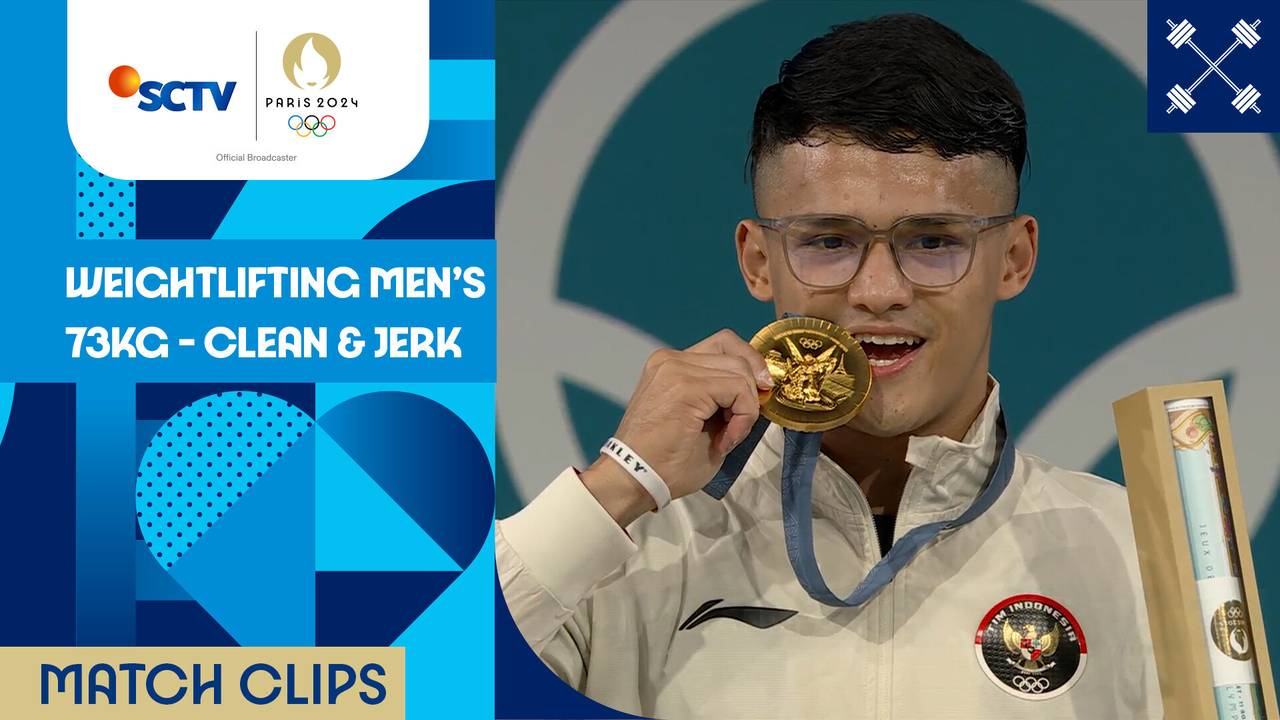 Weightlifting Men’s 73KG - Snatch Match Clips | Olympic Games Paris 2024