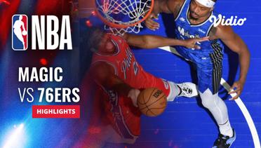 Orlando Magic vs Philadelphia 76ers - Highlights | NBA Regular Season 2023/24