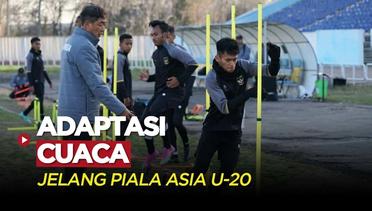 Gelar Latihan, Timnas Indonesia U-20 Fokus Adaptasi Cuaca Jelang Piala Asia U-20