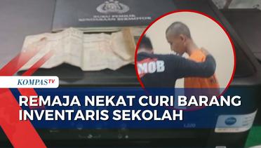 Di Ubud, Polisi Tangkap Remaja 18 Tahun Pencuri Barang-Barang Inventaris Sekolah