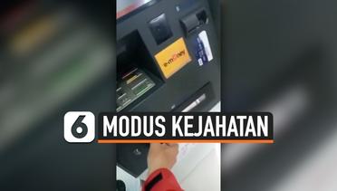 Waspada Modus Ganjal Uang di Mesin ATM