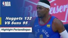 NBA | Cuplikan Hasil Pertandingan : Nuggets 132 VS Suns 95
