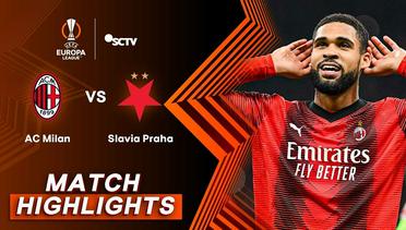 AC Milan VS Slavia Praha | Highlights UEFA Europa League 2023/24