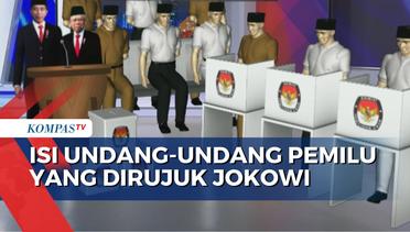 Ketika UU Pemilu Jadi Acuan Jokowi Sebut Presiden Boleh Kampanye Asal Tak Pakai Fasilitas Negara