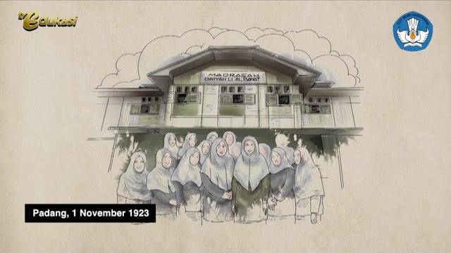 Karikatur Sejarah - Rahmah El Yunusiah