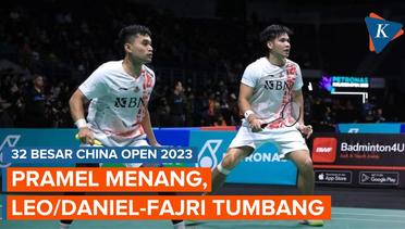Hasil 32 Besar China Open 2023: PraMel Taklukkan Unggulan, Fajri Terdepak