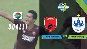 Go-Jek LIGA 1 bersama Bukalapak: GOAL  RIZKY PELLU PSM Makassar 2 - 0 PSIS Semarang