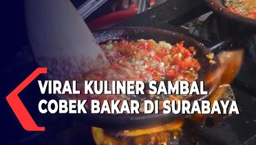 Viral Kuliner Sambal Cobek Bakar Cak Mad Surabaya Bercita Rasa Pedas