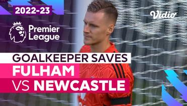 Aksi Penyelamatan Kiper | Fulham vs Newcastle | Premier League 2022/23