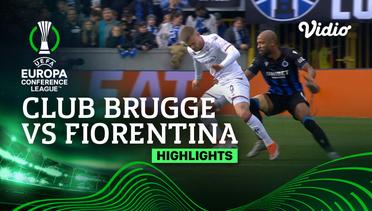 Club Brugge vs Fiorentina - Highlights | UEFA Europa Conference League 2023/24 - Semifinal