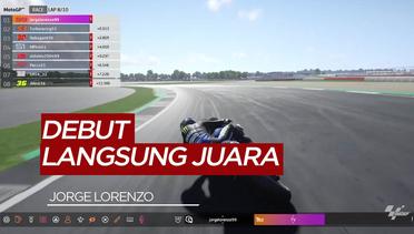 Debut di MotoGP Virtual Race, Jorge Lorenzo Langsung Juara