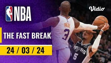 The Fast Break | Cuplikan Pertandingan - 24 Maret 2024 | NBA Regular Season 2023/24