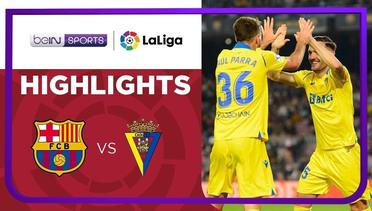 Match Highlights | Barcelona 0 vs 1 Cadiz | LaLiga Santander 2021/2022