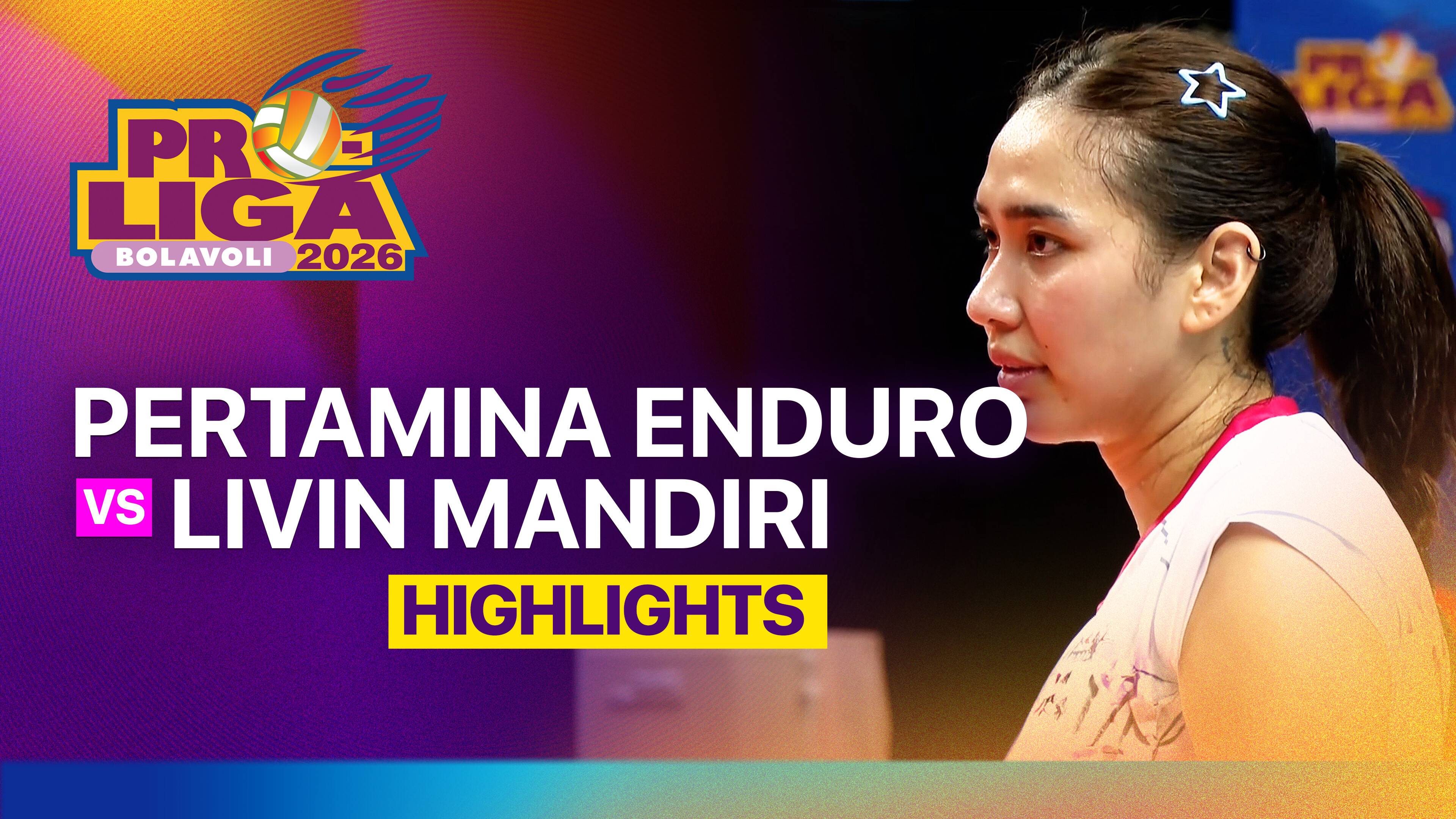 Jakarta Pertamina Enduro vs Jakarta Livin Mandiri