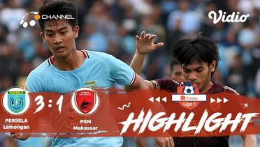 Full Highlight - Persela Lamongan 3 vs 1 PSM Makassar  | Shopee Liga 1 2019/2020