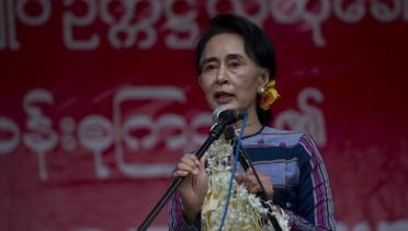 Gagal Menjadi Presiden Myanmar, Aung San Suu Kyi Jabat 4 Posisi di Kabinet
