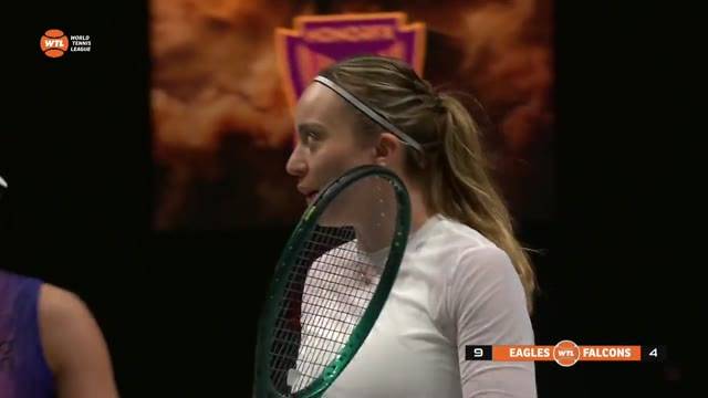 Eagles vs Falcons - Highlights | World Tennis League 2024