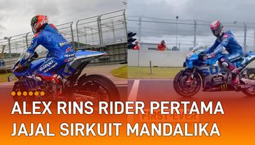 Tes Pramusim MotoGP, Alex Rins Rider Pertama yang Jajal Sirkuit Mandalika