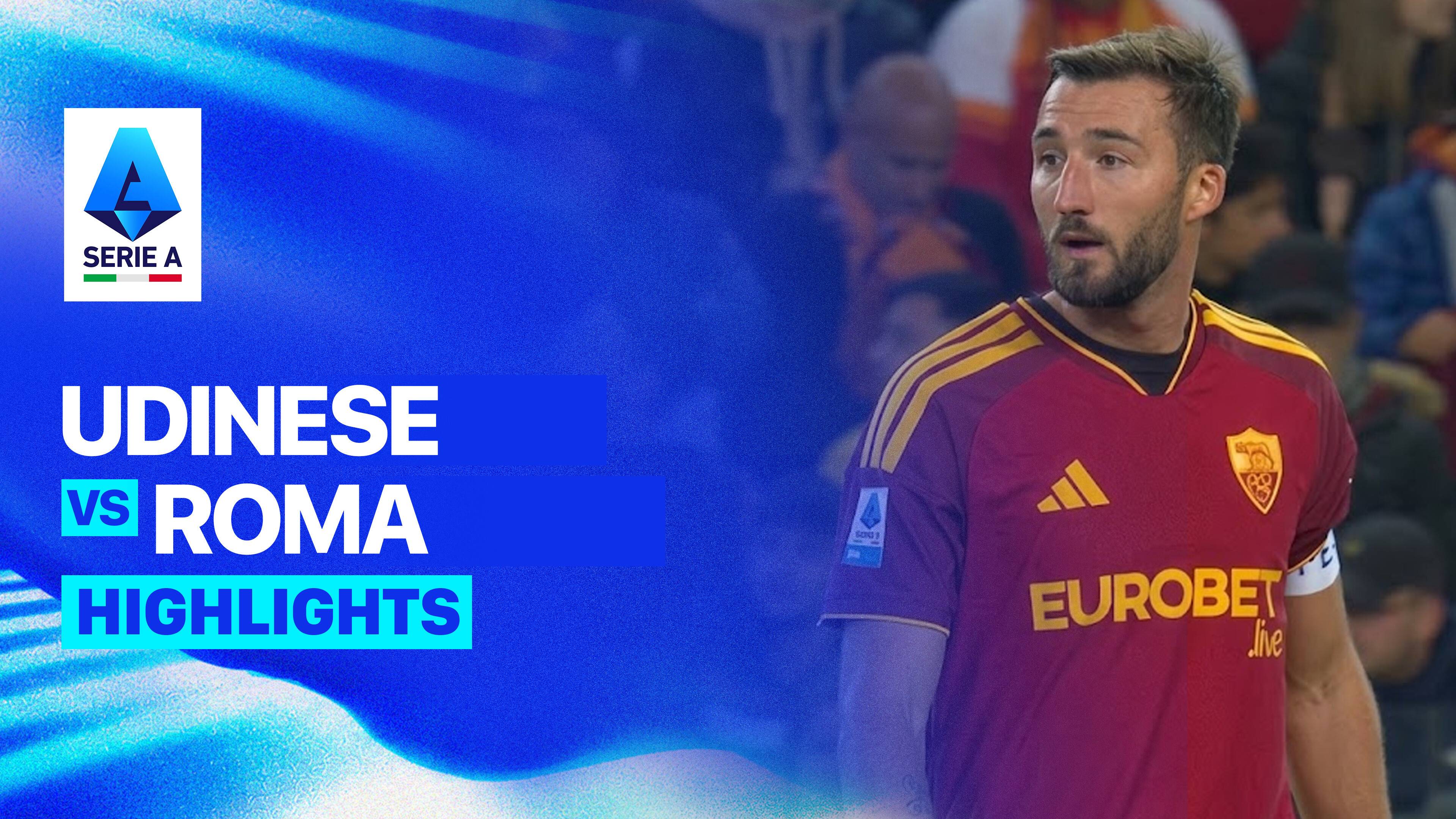 Udinese Calcio vs Roma