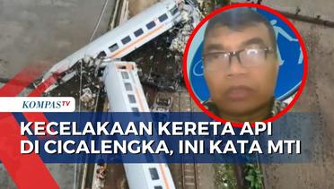 MTI Angkat Bicara soal Kecelakaan Kereta Api di Cicalengka Bandung