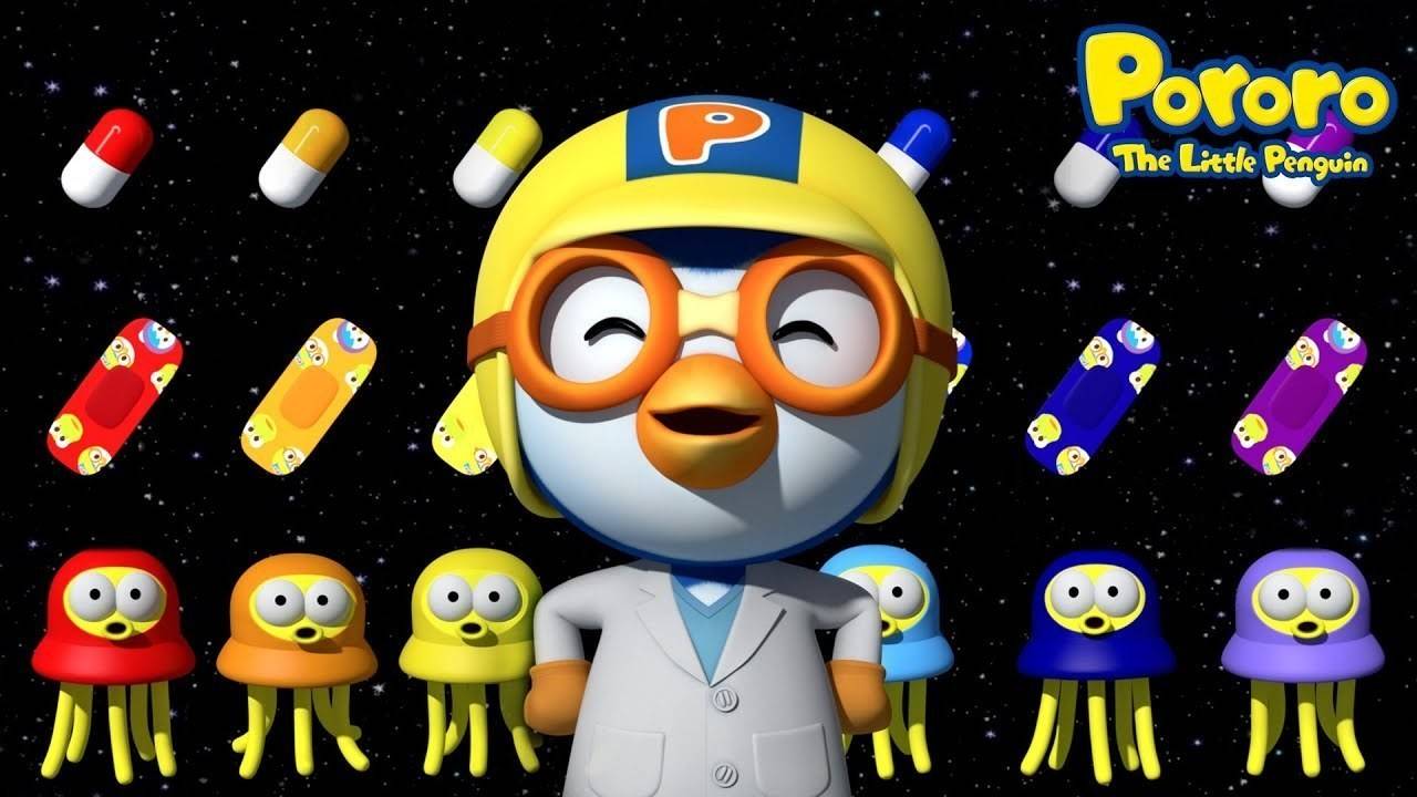 Lagu Pergi Ke Dokter Pororo - Ep 01 - Lagu Rumah Sakit Pelangi Alien ...