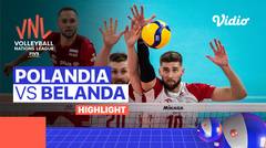 Match Highlights | Polandia vs Belanda | Men's Volleyball Nations League 2022