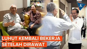 Sudah Lapor Jokowi, Luhut Resmi Kembali Bekerja sebagai Menko Marves