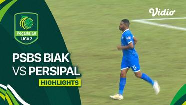PSBS Biak vs Persipal Babel United - Highlights | Liga 2 2023/24