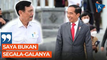 Luhut Kangen Kerja di Bawah Arahan Jokowi, "All-out" untuk Presiden RI