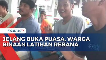 Bershalawat, Warga Binaan Lapas Purwodadi Latihan Rebana Isi Waktu Luang Jelang Berbuka Puasa
