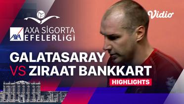 Galatasaray HDI Si̇gorta vs Zi̇raat Bankkart - Highlights | Men's Turkish Volleyball League 2023/24