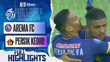 Arema FC VS Persik Kediri - Full Highlights | BRI Liga 1 2023/24