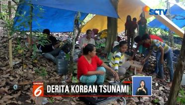 Pengungsi Tsunami di Bukit Lampung Selatan: Kami Kedinginan dan Mulai Terserang Penyakit - Liputan 6 Siang