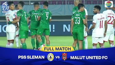 PSS Sleman vs Malut United FC - Full Match | BRI Liga 1 2024/25