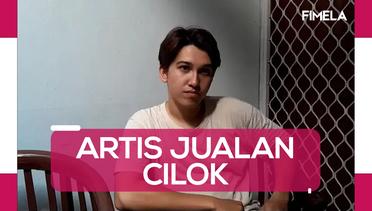 Sidik Eduard, Artis yang Banting Setir Jualan Cilok di Pinggir Jalan