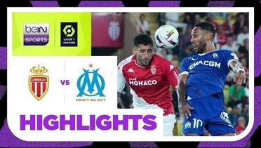 Monaco vs Marseille - Highlights | Ligue 1 2023/2024