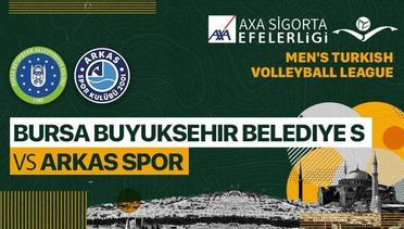 Full Match | Bursa Buyuksehir Belediye Spor vs Arkas Spor | Men's Turkish League 2022/23