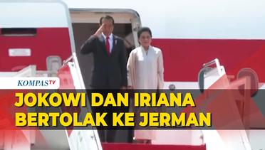 Momen Jokowi dan Iriana Berangkat ke Jerman Hadiri Hannover Messe 2023