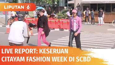 Live Report: Situasi Terkini, Keseruan Citayam Fashion Week di SCBD | Liputan 6