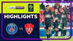 Match Highlights | PSG 2 vs 0 Brest | Ligue 1 2021/2022