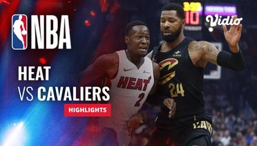 Miami Heat vs Cleveland Cavaliers - Highlights | NBA Regular Season 2023/24